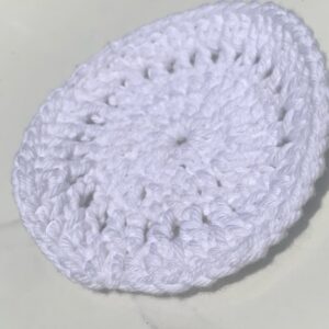 Crocheted face rounds