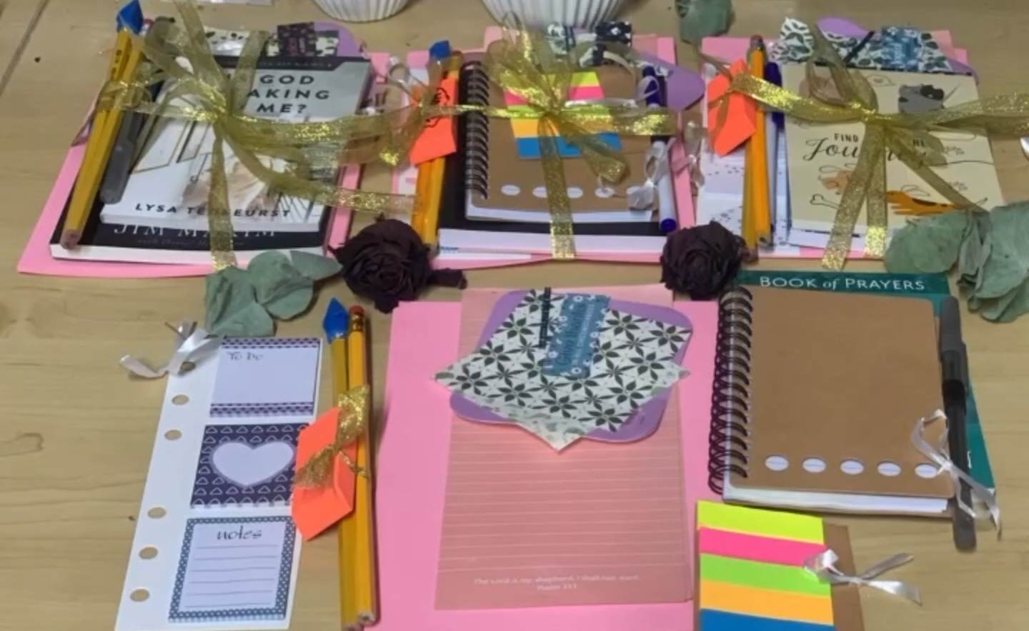 Prayer Bible Study Devotional Basket - Image 3